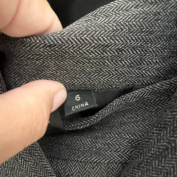 Stresa ASL two piece herringbone suit, dark gray - Picture 5 of 8